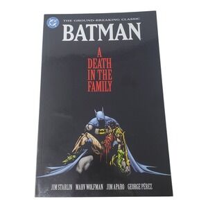 Batman: A Death in the Family TPB Paperback Graphic Novel Jim Starlin DC Comics
